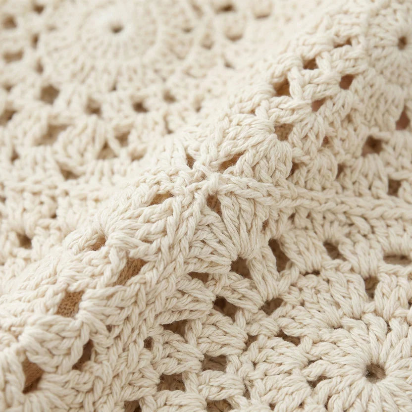 Women's Crochet One-Shoulder Bag