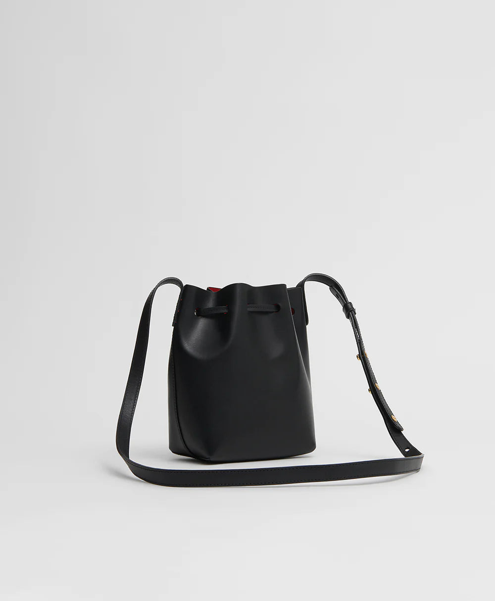 Mini bucket shoulder bag