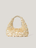 Mini Beaded Shell Clutch