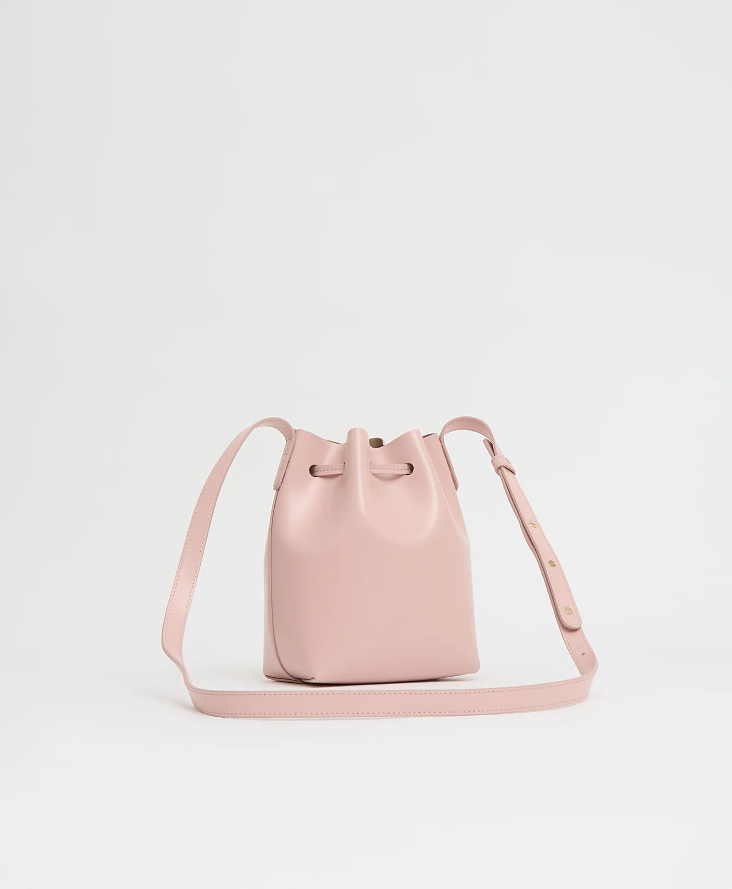 Mini bucket shoulder bag